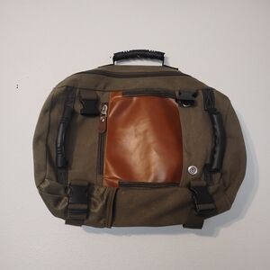 Kaka Designs Canvas Duffle Bag Laptop Carry On Backpack